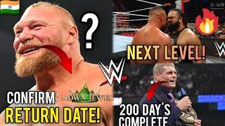 Brock Lesnar Return Date  ?... / Jacob Fatu Vs Bron breakker.../ Cody Rhodes Tittle Reign