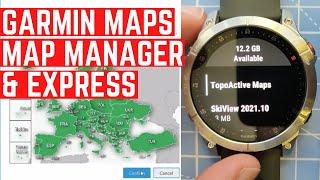 How to Download Maps on Garmin Fenix 7 & Epix | Map Manager & Garmin Express