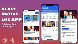 Build an LMS Mobile App  || React Native and Expo Projects | Beginner 2024
