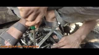 Piston Fitting Details of Tata 407 Half Engine Assy. By KMW KHAN MOTOR WORK'S