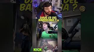 DAVO ES DEL BARCELONA ?  #fcbarcelona #barcelona #viscabarsa #barca #realmadrid #madrid
