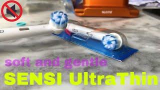   SENSI UltraThin Braun Oral-B  Electric Toothbrush Heads — useful if you have gum recession