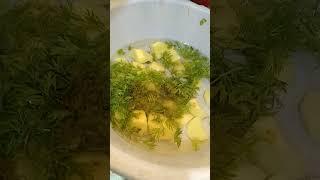 Sliced potatoes with corriador leaves, MercyNguku The World Explorer 