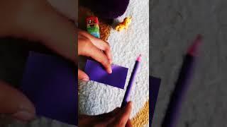 DIY pencil decoration#short # maitri art and craft