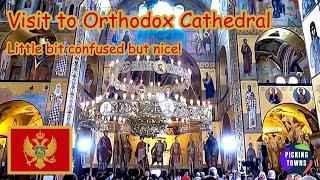 Visit to Orthodox Cathedral in Podgorica on its 10th Anniversary | Monetenegro