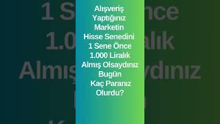 Alışveriş Yaptığınız Marketlerin Hisseleri Kaç Para Oldu #bim #şokmarket #migros #carrefour #borsa 