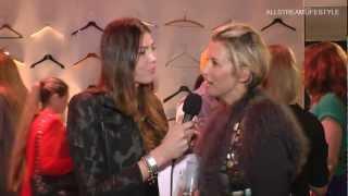 Interview Anouk Smulders na show Individuals @AFW