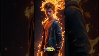 Inferno Kid: The Unstoppable Flame Boy! #herostory #superhero