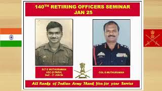 Retiring Officers, January 2025