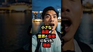 小さな島国が世界の金庫になった理由 #雑学 #シンガポール #地理　#shorts