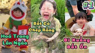 Tiểu Ngáo Tấu Hài Siêu Đáng Yêu | Tập 1 - Ngáo Dễ Thương Hay Khóc Nhè | Quyên Quạ