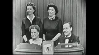 What's My Line?  Secretaries to the panelists, January 13, 1957