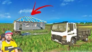 Farming Simulator 25 - ПРИВЕЗ БЕТОН - СТРОЮ ДОМ ФЕРМЕРА