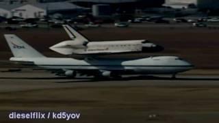 THE LAST SPACE SHUTTLE PIGGYBACK FROM NAS-JRB
