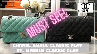 Chanel Classic Flap Small Vs. Medium | What Fits | Mod Shots