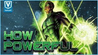 How Powerful Is Green Lantern? (Hal Jordan)