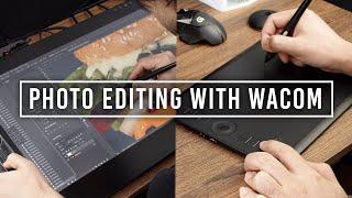 Photo Editing with the Wacom Intuos Pro & Wacom Cintiq Pro 24