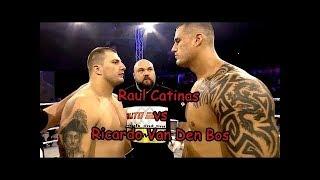 Raul Catinas(Striker) vs Ricardo Van Den Bos(Destroy Big Fighter) Brutal knockout