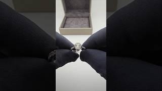 Кольцо белое золото с природным бриллиантом 0,77 карата Pear Brilliant H(5)/VVS2 (3) сертификат GIA!
