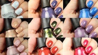 Sinful Colors | New Polishes for 2018 | Live Application Review