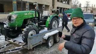 Новинка – минитрактор DW 404 AD. Подробный обзор трактора | agrotechnika.com.ua