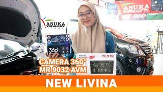 Pemasangan MIRAI MR 9032 AVM + Camera 360 NEW LIVINA