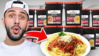 Brawadis try's Emergency Meals For the FIRST Time!