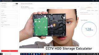 CCTV Storage Calculator Hikvision