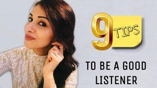 How to be a Good Listener 2020 | 9 Tips for Active listening