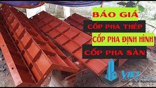 CPV - Cốp pha thép, cốp pha định hình, cốp pha sàn (Shaped Formwork)