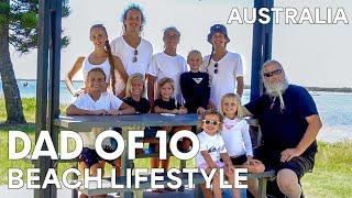 Taking my 10 CHILDREN to the Beach | DAD OF 10