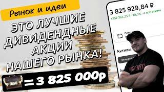 Топ лучших дивидендных акций из которых можно составить долгосрочный портфель!