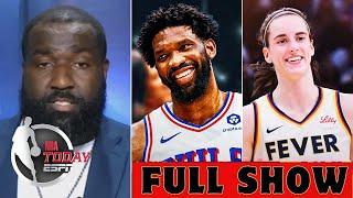 FULL NBA TODAY| 76ers chase title with Embiid, Caitlin Clark aims for history with Fever in Playoffs