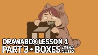Drawabox Lesson 1, Part 3: Boxes, Additional Notes