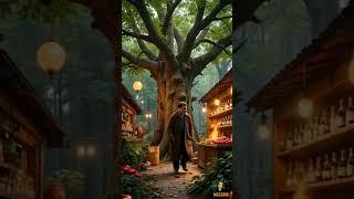 The Great Tree Market Heist: Barkley’s Root Trap  #funny #wizzink