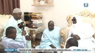 Visite de Dr djim Dramé chargé des affaires religieux chez Serigne mountakha Bassirou