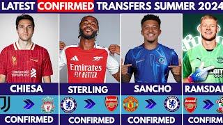 CONFIRMED TRANSFER NEWS DEADLINE DAY SUMMER 2024 STERLING TO ARSENAL️ SANCHO TO CHELSEA