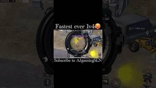 Fastest 1v4 in 5 sec.#shortsfeed #bgmi #bgmishorts #ytshorts #shortsyoutube