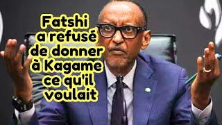 Tshisekedi a refusé de donner à Kagame ce qu'il voulait