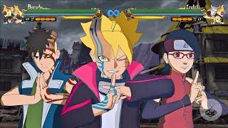 All Boruto Children Ultimate Jutsus & Team Ultimate Jutsus (4K) - Naruto x Boruto Storm Connections