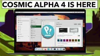 POP OS COSMIC DESKTOP ALPHA 4 IS HERE 