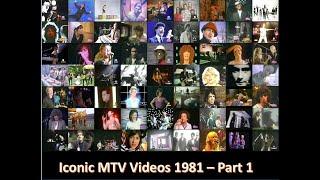 Iconic MTV Videos 1981 - Part 1