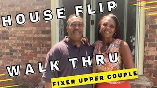 HOUSE FLIP walk thru with Real Estate Couple | AUGUSTA GA Walk thru 5/(Part 1)/Vlog 19