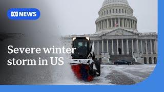 Severe winter storm in US kills four and leaves thousands without power | ABC News