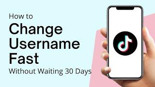 How To Change Username On TikTok Without Waiting 30 Days (EASY)