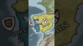 Why wasn't Portugal Conquered by Spain? #shorts #japan #map