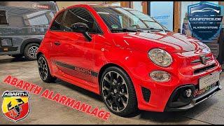 DIEBSTAHLSCHUTZ: Abarth 595 Competizione Pandora Alarmsystem | Fiat 500 Die Beste Alarmanlage Sirene