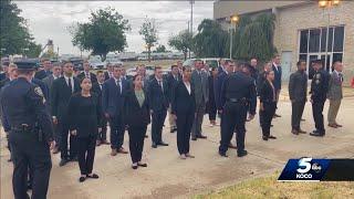 OKC Police Academy welcomes 145th class for first day on job