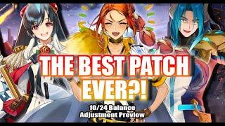 Double The Buffs In Half The Time?! I'm Impressed! - 10/24 Balance Adjustment Preview [Epic Seven]