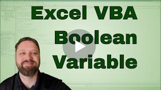 What is the Excel VBA (Macro) Boolean Variable?